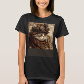 Cat Quilting Steampunk T-shirt (Voorkant)