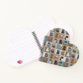 Cat quiltontwerp notitieboek (Binnen)