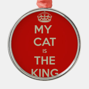 CAT-quote Metalen Ornament