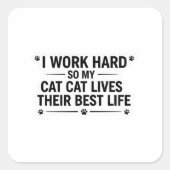 Cat Quote Sticker (Voorkant)