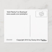 Cat Ragdoll Portrait Briefkaart (Achterkant)