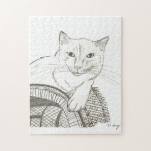 Cat Ragdoll Portrait Puzzle Legpuzzel
