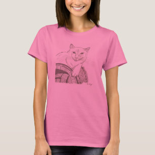 Cat Ragdoll Portrait Womens Long-Sleeve T-Shirt