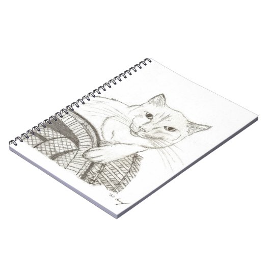 Cat Ragdoll Portret Notitieboek (Linkerzijde)