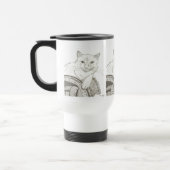 Cat Ragdoll Portret Travel Mug Reisbeker (Links)