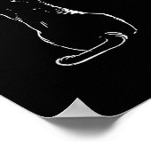 Cat Rainbow Light Cool Prism Science Spectrale Man Poster (Hoek)