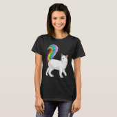 Cat Rainbow T-shirt (Voorkant volledig)