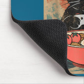 Cat Ramen Japanese Funny Graphic Kawaii Anime  Muismat (Hoek)