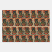 Cat Ramen Japanse Grappige Grafische Kawaii Kat An Inpakpapier Vel (Voorkant 2)