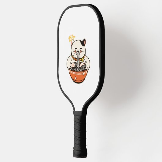 Cat Ramen Kawaii Design Pickleball Paddle (Links)