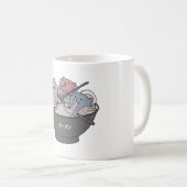 Cat Ramen Kawaii Koffiemok (Voorkant rechts)