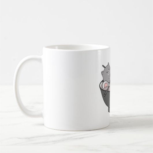Cat Ramen Kawaii Koffiemok (Links)