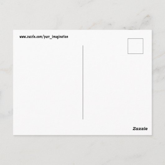 CAT RAMEN NOEDELS SOEP CAT BRIEFKAART (Achterkant)