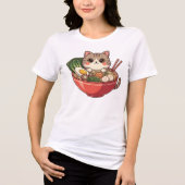 Cat Ramen T-Shirt (Voorkant)