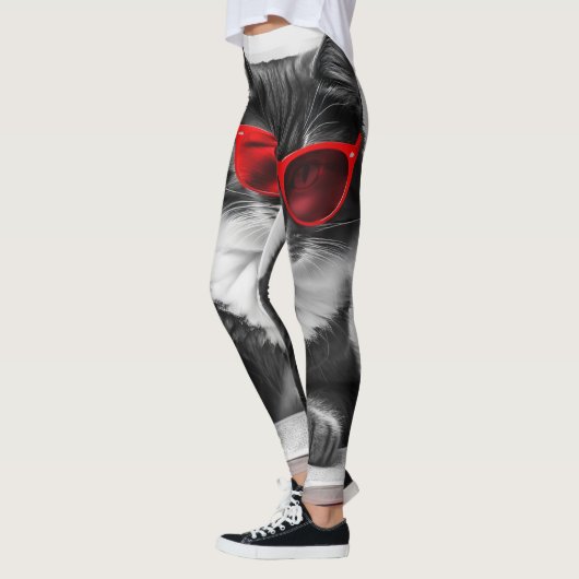 Cat Reading Book Leggings (Links)