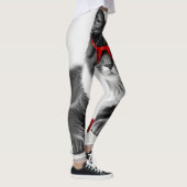 Cat Reading Book Leggings (Rechts)
