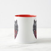 Cat Red Heart Mok (Midden)