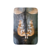 Cat Reflection in Pond Water Funny Foto - Badmat (Voorkant Verticaal)