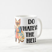 Cat retirement themed for Cat lovers Koffiemok (Voorkant rechts)