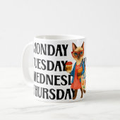 Cat retirement themed for Cat lovers Koffiemok (Voorkant links)