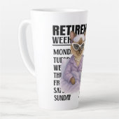 Cat retirement themed for Cat lovers Latte Mug Latte Mok (Linkerhoek)