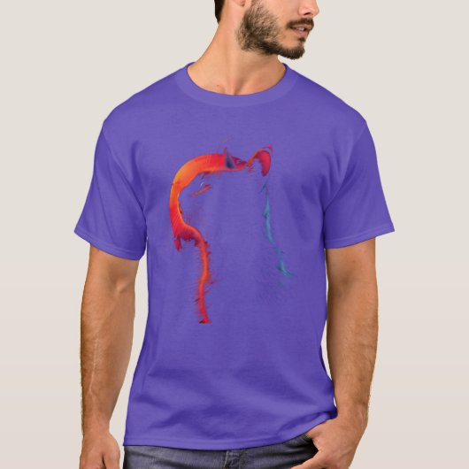 Cat Retro Look vriend T-shirt (Voorkant)