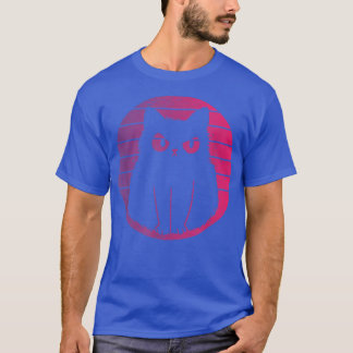 Cat Retro Stijl  T-shirt
