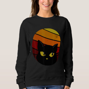 Cat Retro-stijl Trui