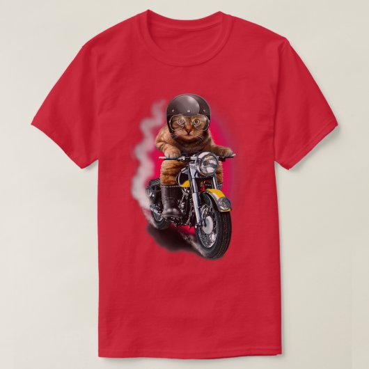 CAT-RIDER T-SHIRT (Design voorkant)