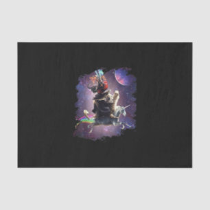 Cat Riding Chicken Turtle Panda Llama Unicorn Tissuepapier