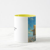 Cat & Robot Vliegkoffie/thee Mok (Midden)