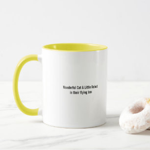 Cat & Robot Vliegkoffie/thee Mok