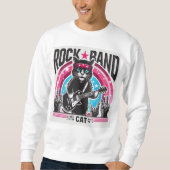 Cat rock band trui (Voorkant)