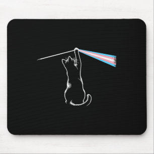 Cat Rock Muziek Trans Pride LGBT Transgender Cat L Muismat