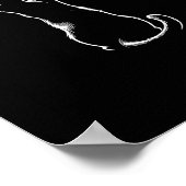 Cat Rock Muziek Trans Pride LGBT Transgender Cat L Poster (Hoek)