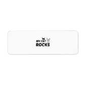 CAT ROCKS ETIKET (Voorkant)