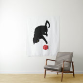 Cat Rolling Dice RPG Rol Spelen Games Gaming Lov Wandkleed (In situ)