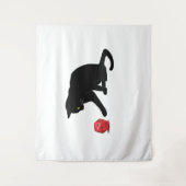 Cat Rolling Dice RPG Rol Spelen Games Gaming Lov Wandkleed (Voorkant)