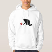 Cat Rolling Dice RPG rollspellen Hoodie (Voorkant)