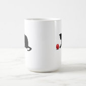 Cat Rolling Dice RPG rollspellen Koffiemok (Center)