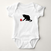 Cat Rolling Dice RPG rollspellen Romper (Voorkant)