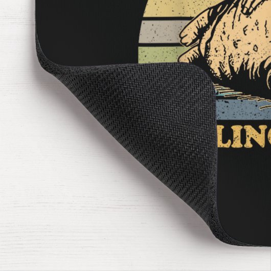 Cat Rolling Fatties Grappig Muismat (Hoek)