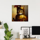 Cat Roman Algemeen Poster (Thuiskantoor)