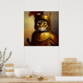 Cat Roman Algemeen Poster (Keuken)