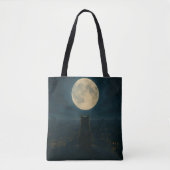 Cat rooftop tote bag (Voorkant)