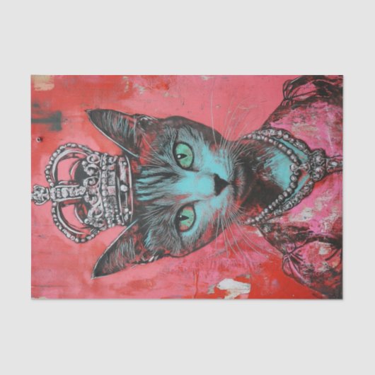 Cat Royal Highness5 Tissuepapier (Voorkant)