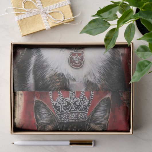 Cat Royal Highness6 Tissuepapier (Geschenk)