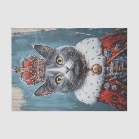 Cat Royal Highness9 Tissuepapier (Voorkant)