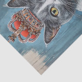 Cat Royal Highness9 Tissuepapier (Detail)