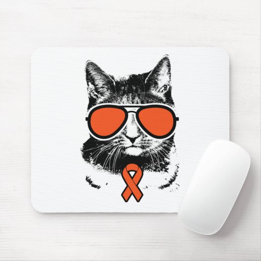  CAT RSD CRPS-bewustzijn Muismat (Met muis)